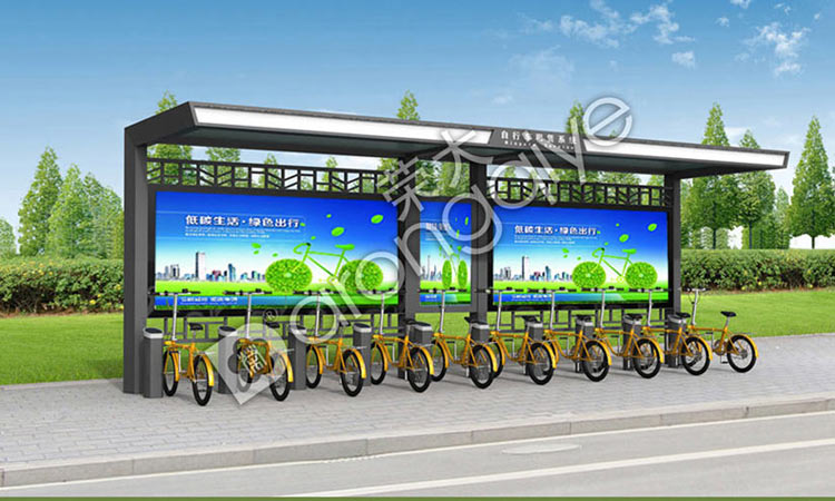 公共自行車亭