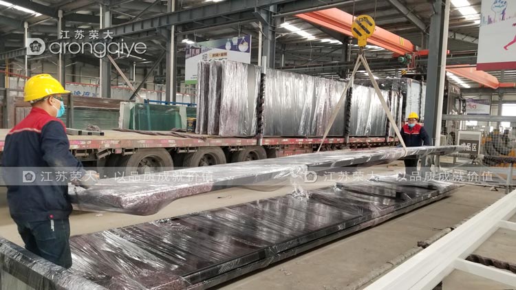 第二批石家莊公交候車亭發(fā)貨圖二