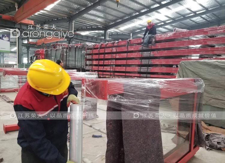 河北公交候車亭發(fā)貨案例圖一