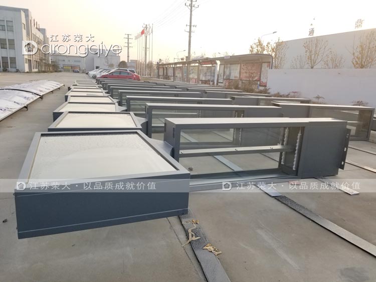 第二批河北廊坊公交站牌發(fā)貨圖一