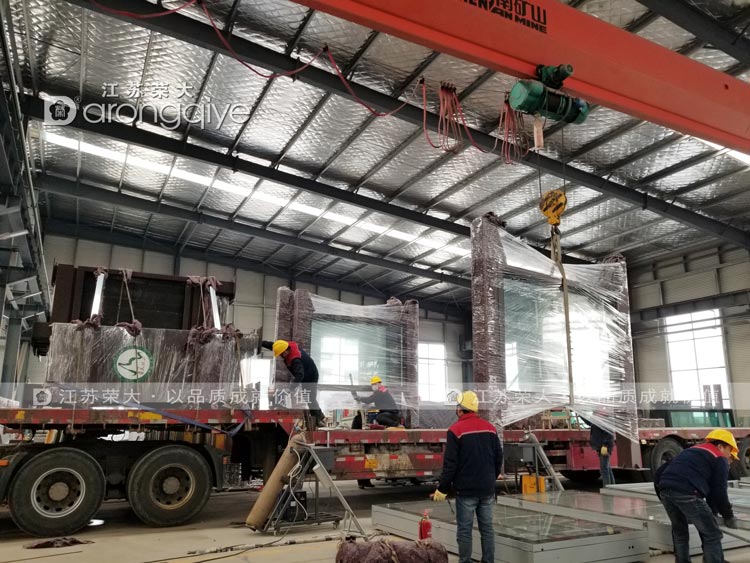 湖北仿古候車(chē)亭發(fā)貨圖一